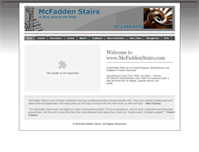 Tablet Screenshot of dfwstairs.com